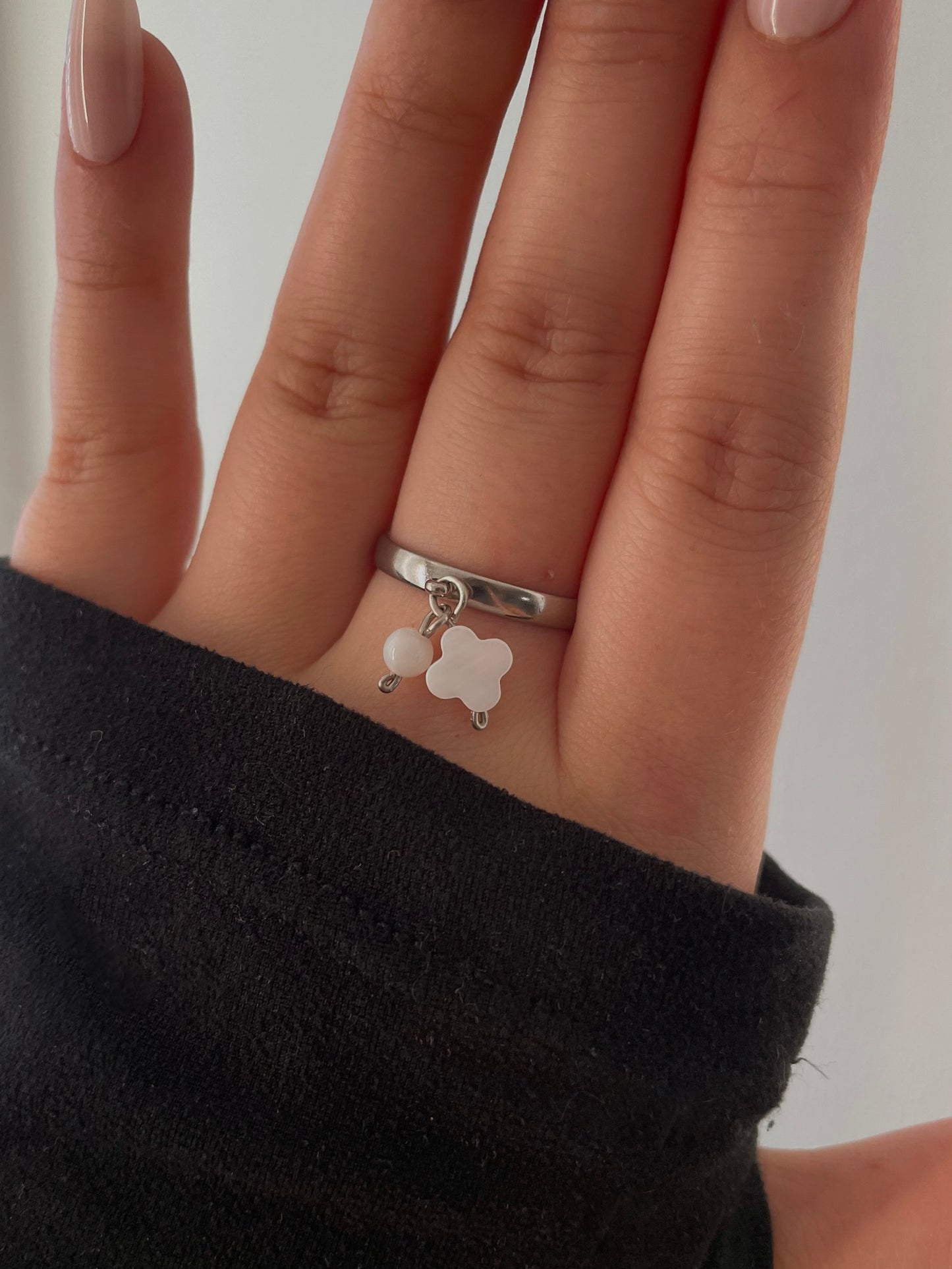 Aurora Ring, silver