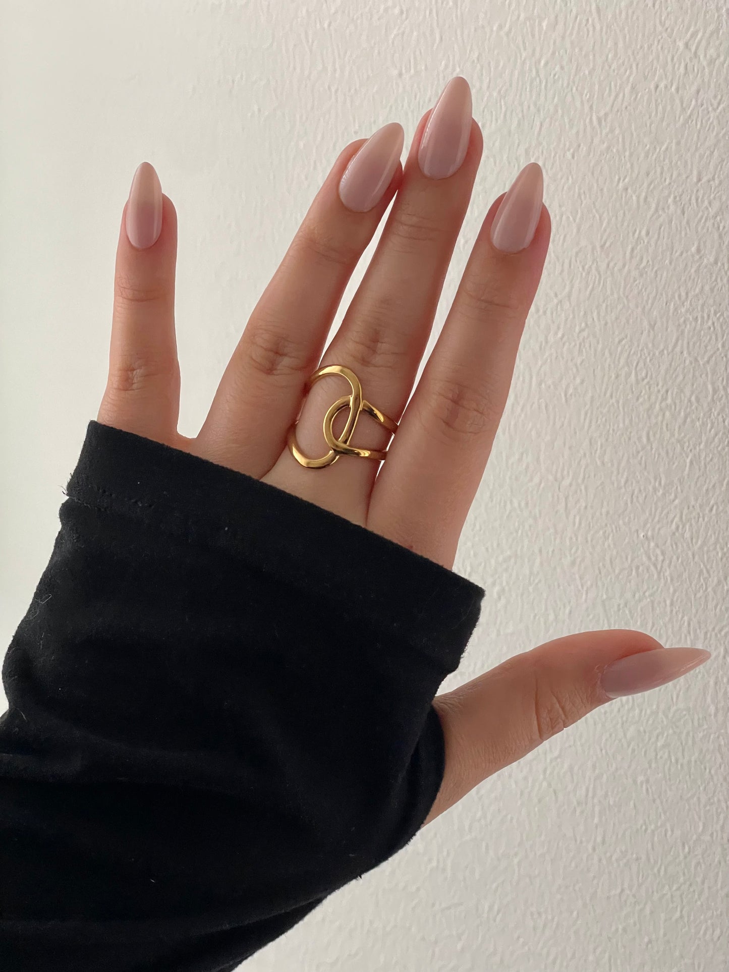 Adjustable Stainless Steel rings, gold silver, ring set