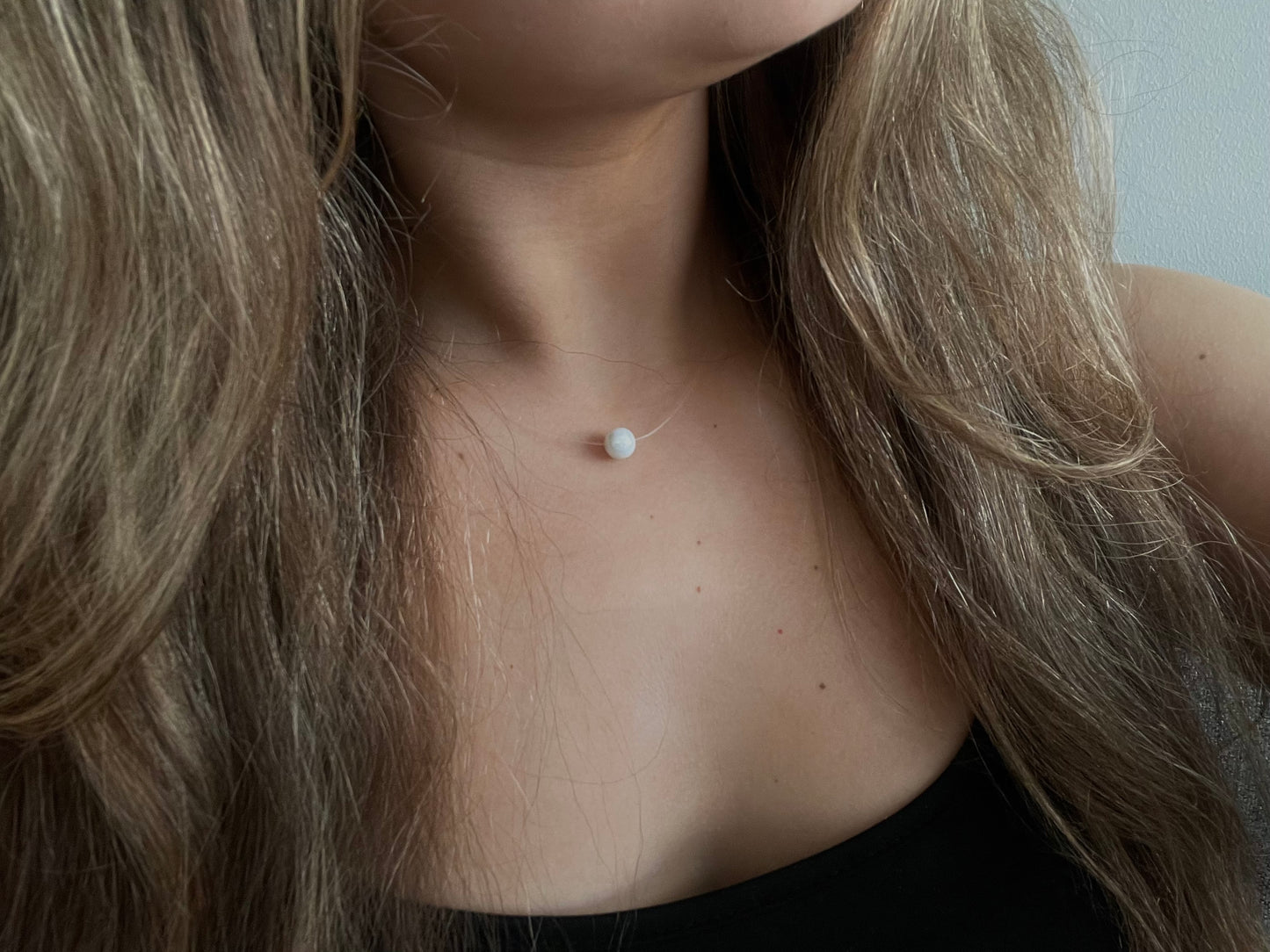 Glowing Sun | Invisible necklace