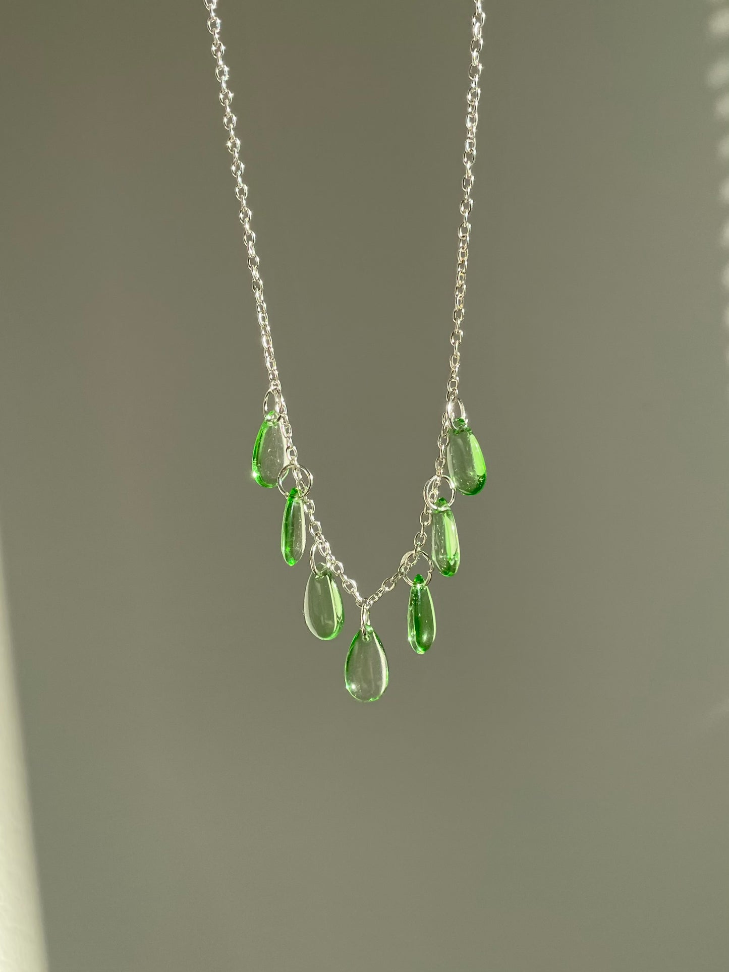 1 + 1, Dewberry necklace & Glow Drops set, Jade glow