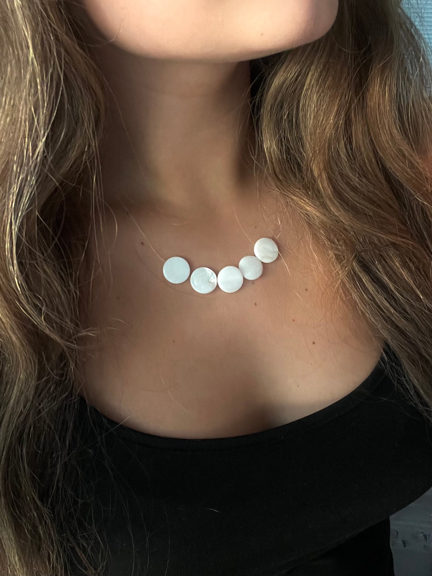 Five of Ocean’s Hearts | Invisible necklace