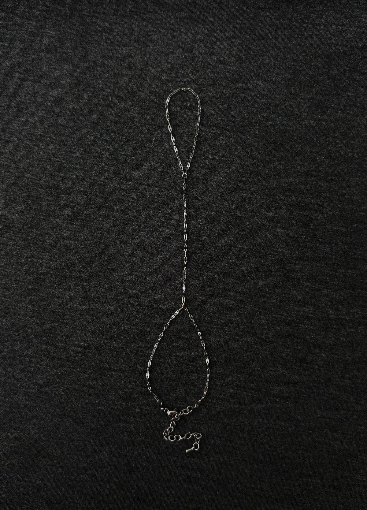 Serena Hand Chain, silver