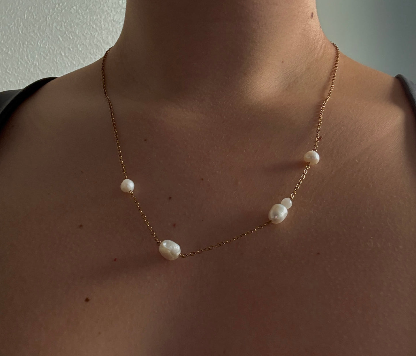 Lena Necklace, gold