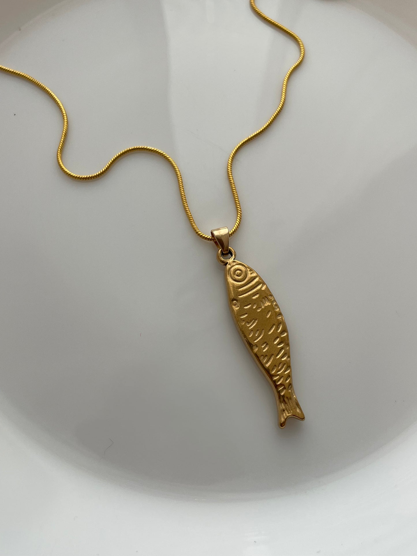 Nerida Necklace, gold