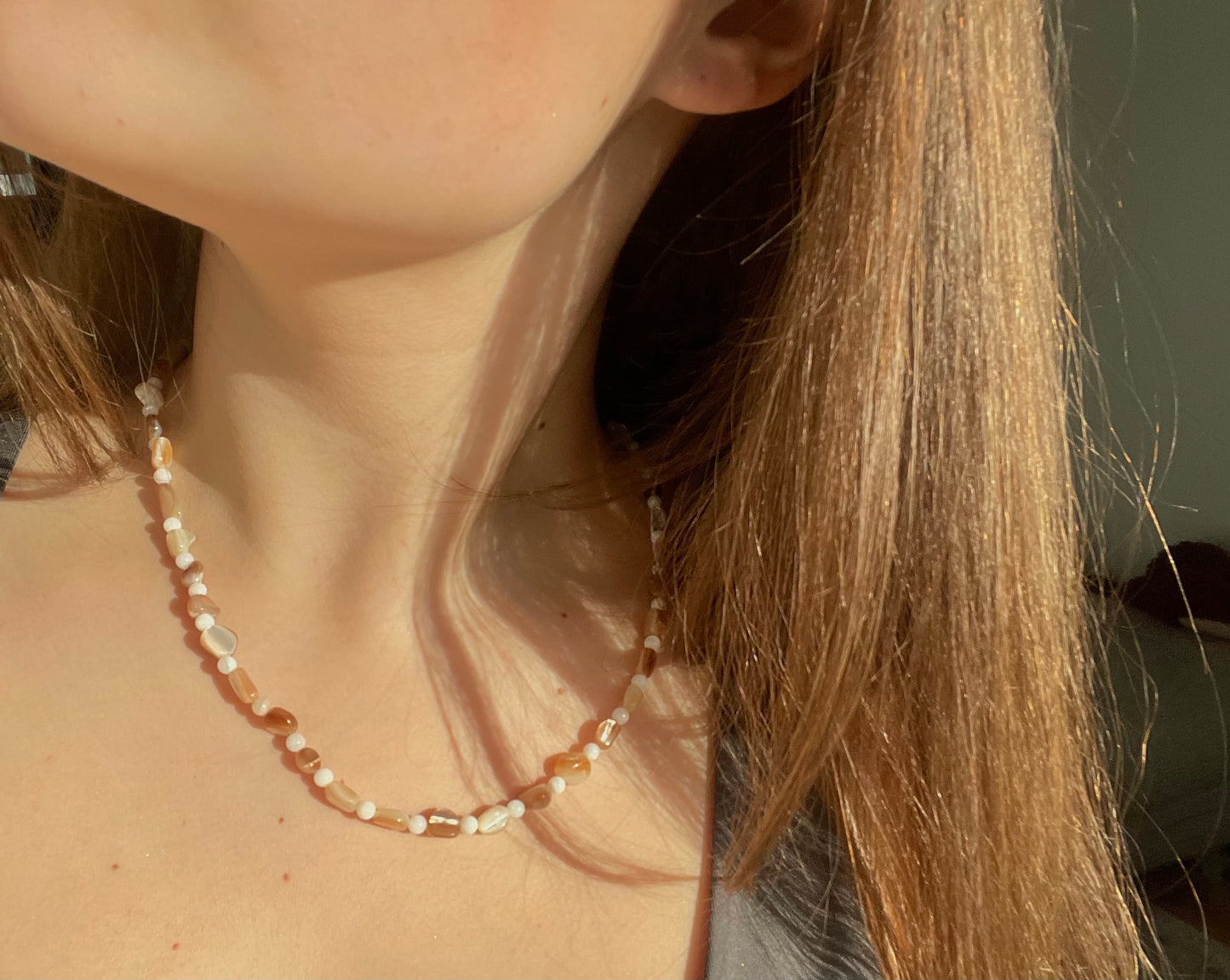 Golden Shore necklace