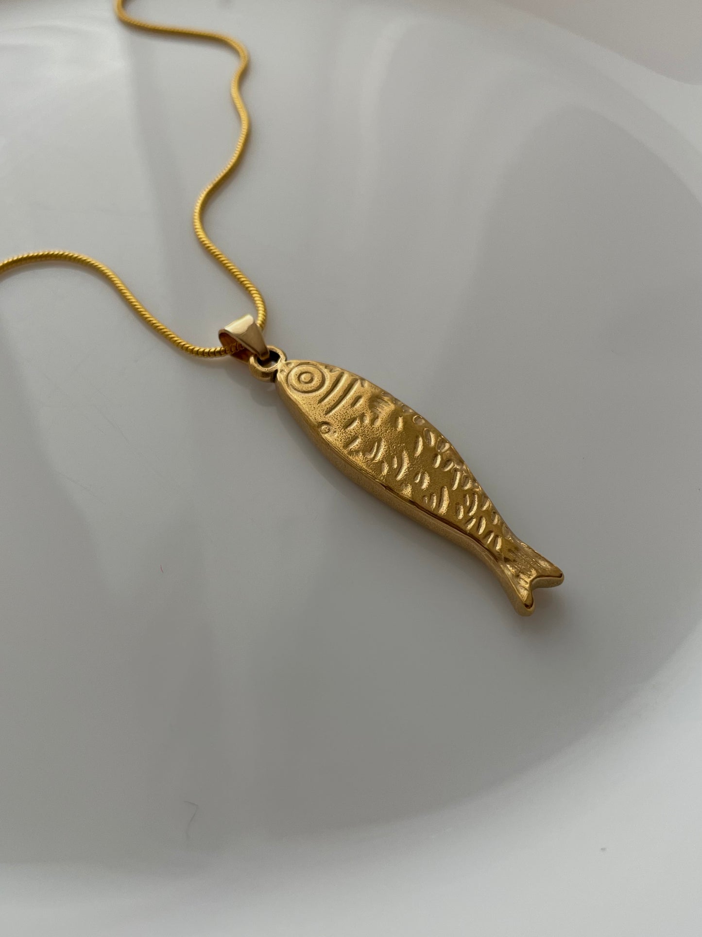 Nerida Necklace, gold