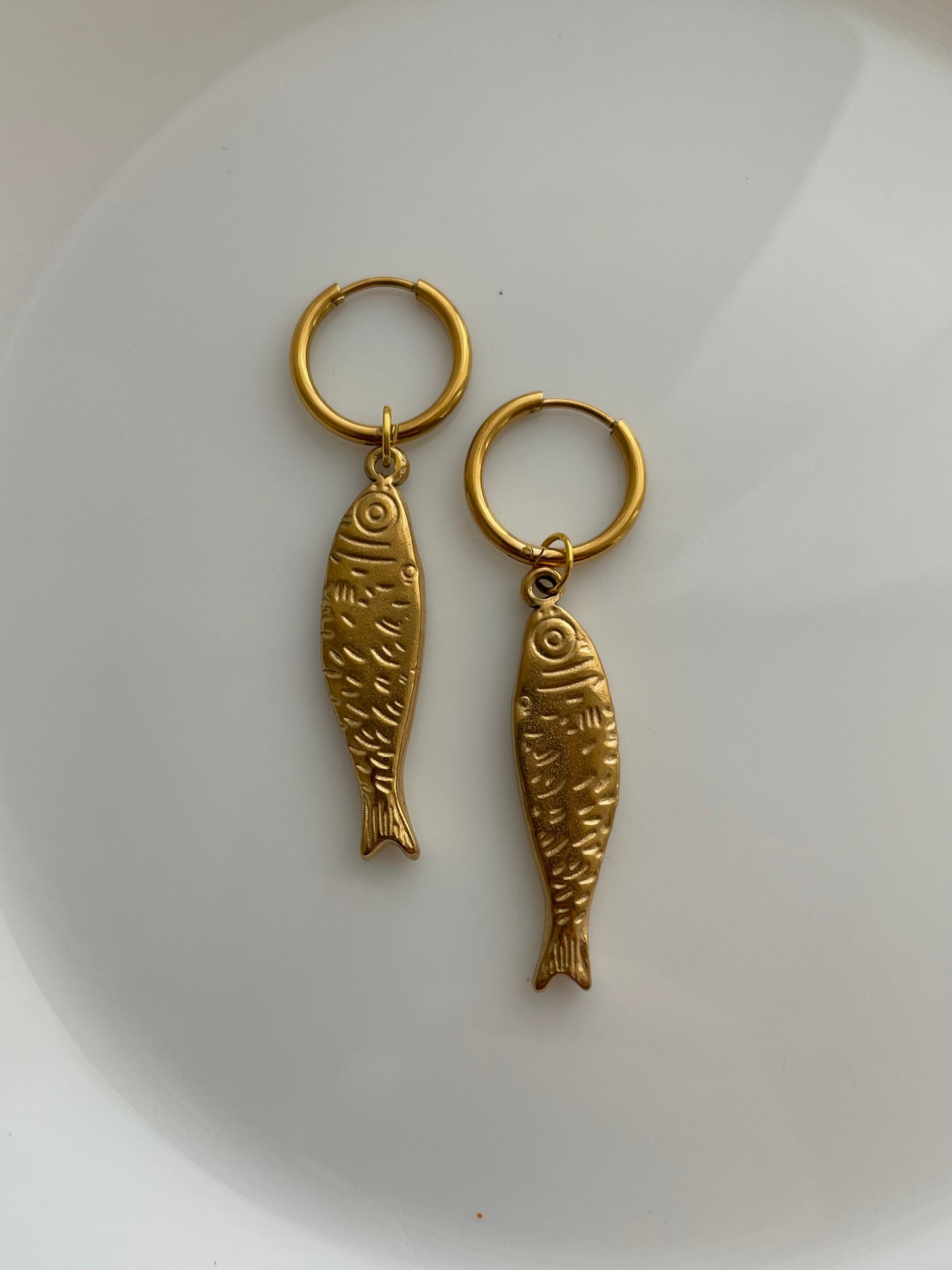 Nerida hoops, gold