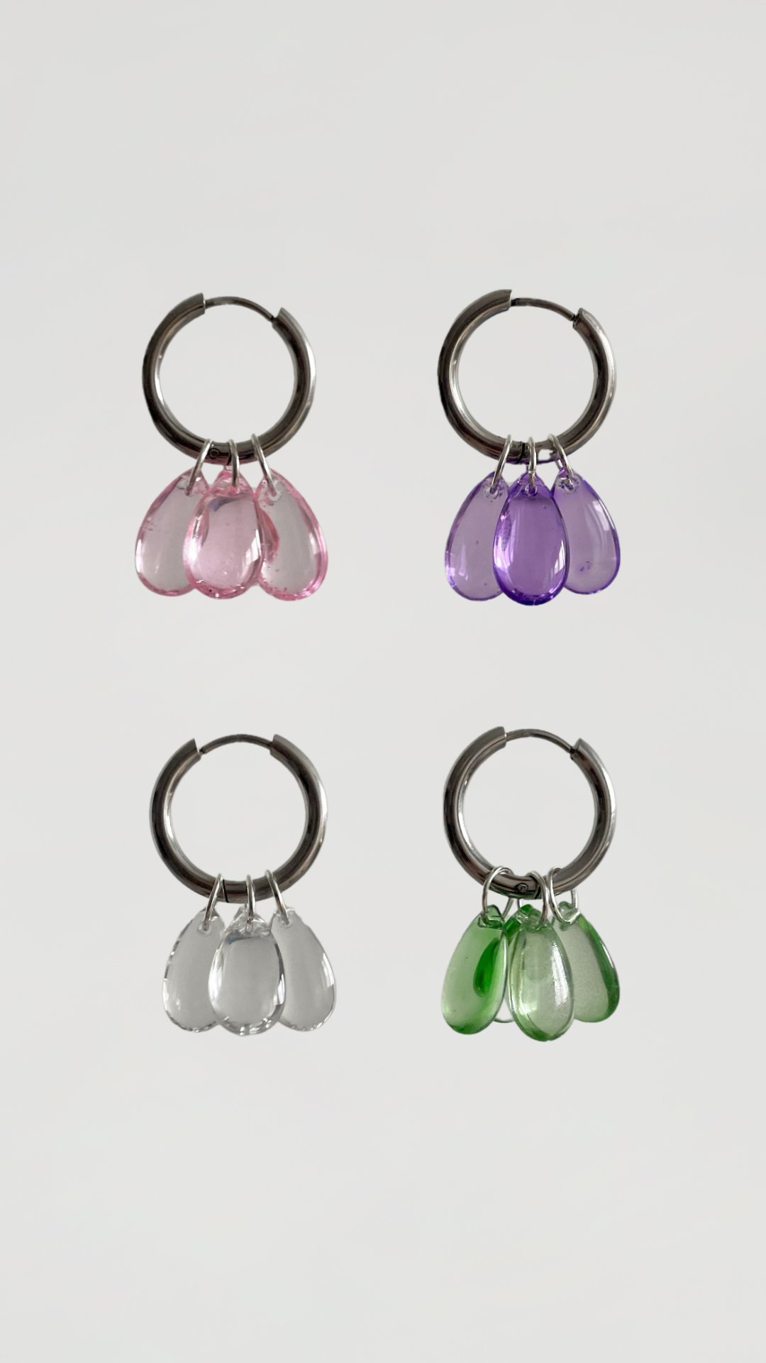 1 + 1, Dewberry necklace & Glow Drops set, Crystal Rain