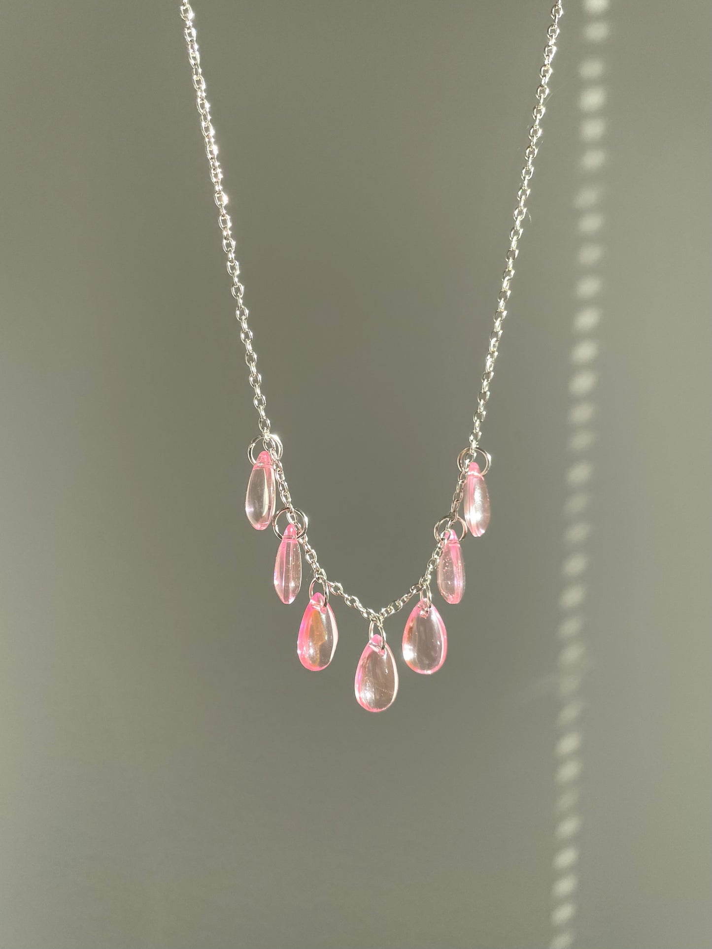 1 + 1, Dewberry necklace & Glow Drops set, Sugar Blush