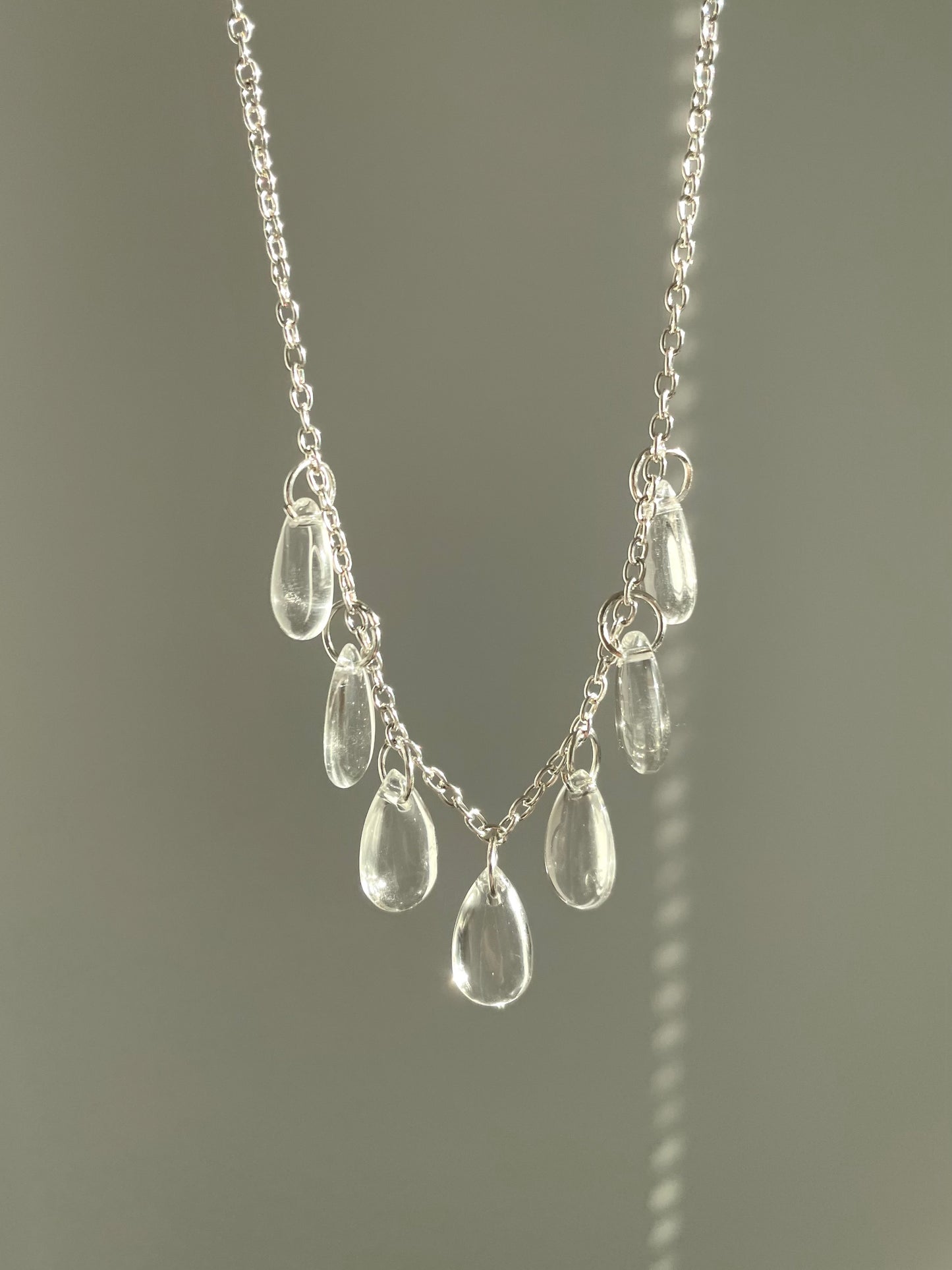 1 + 1, Dewberry necklace & Glow Drops set, Crystal Rain