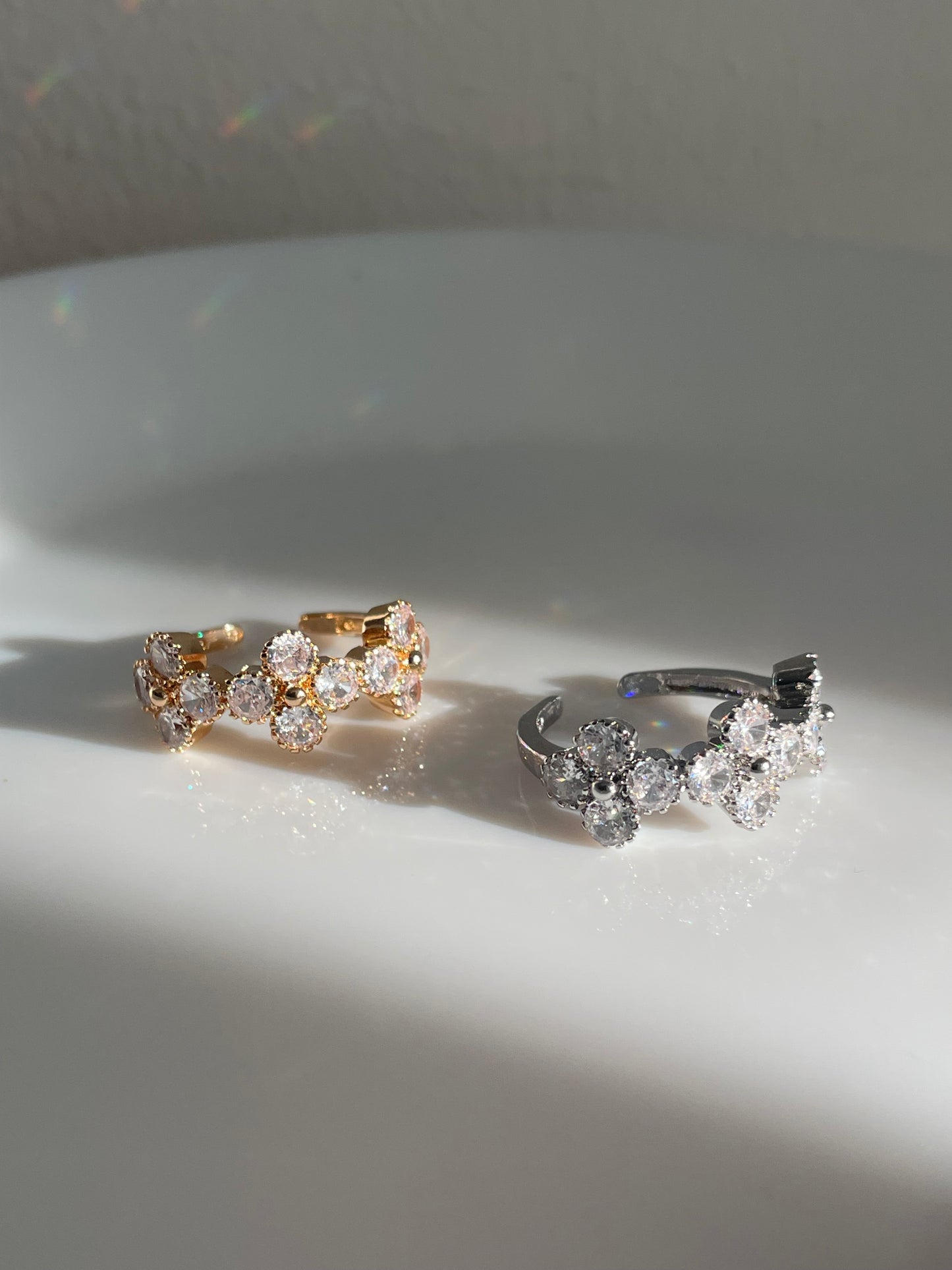 Clover Ring, silver