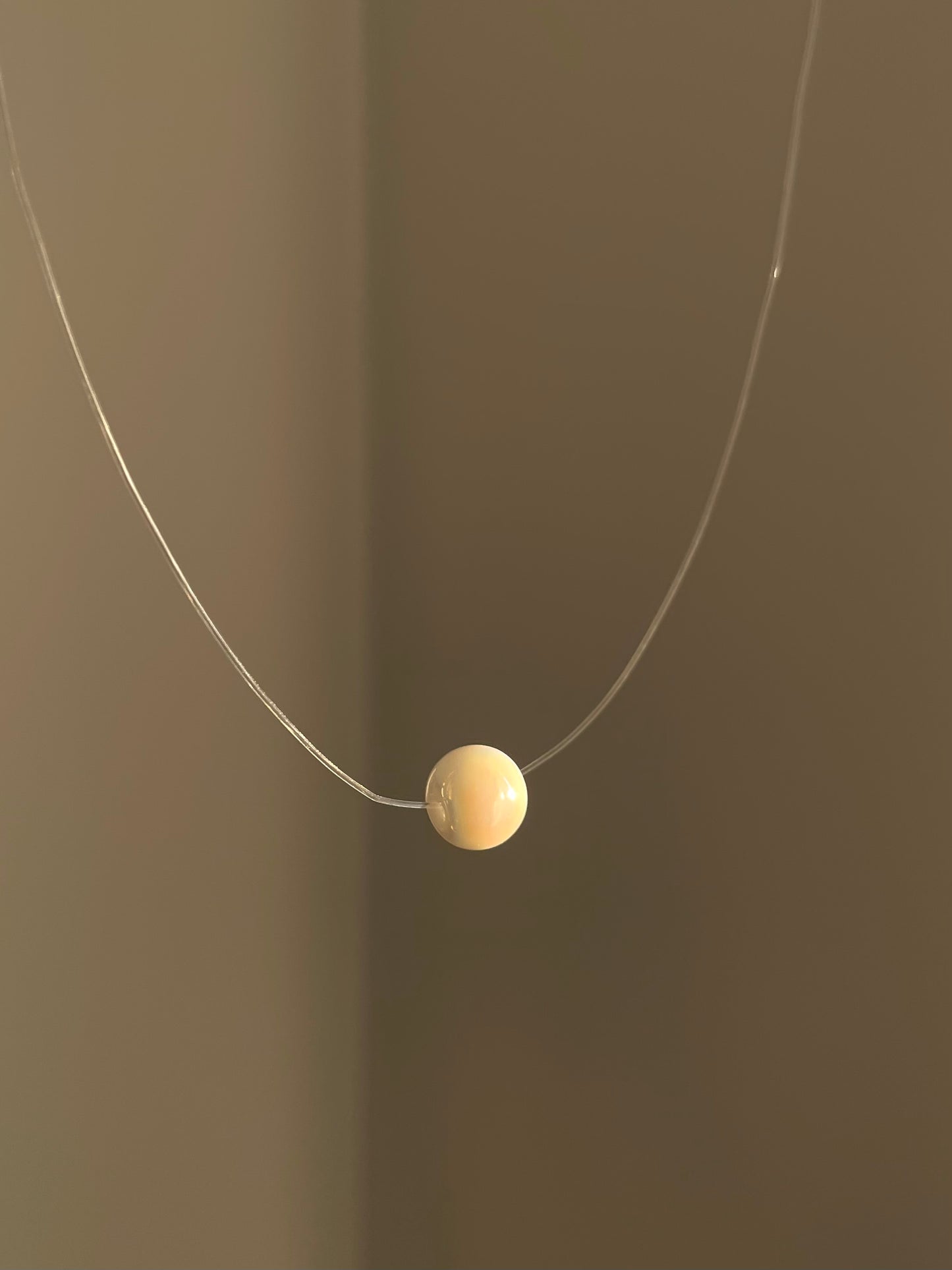 Glowing Sun | Invisible necklace