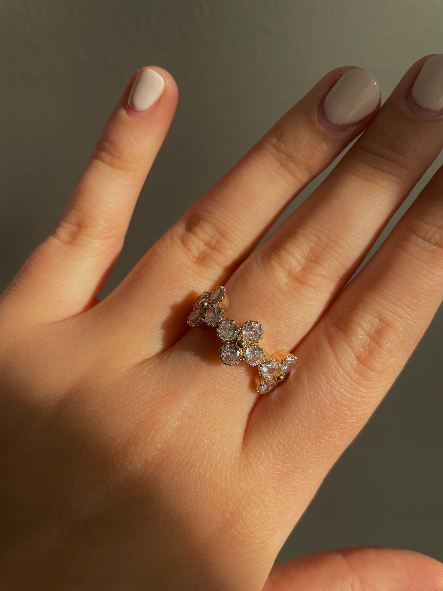 Clover Ring, gold