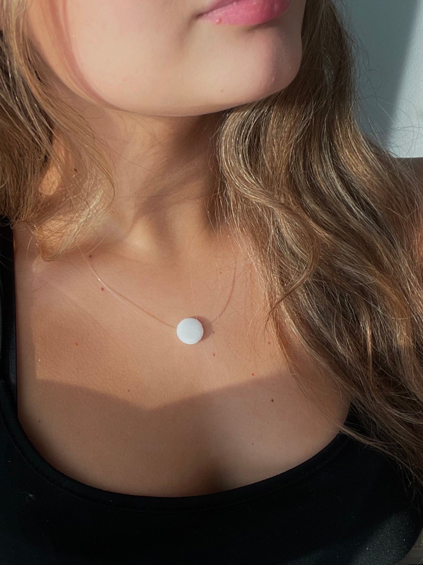 Ocean’s Heart | Invisible necklace