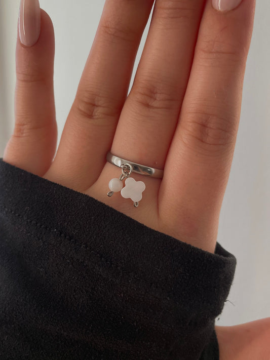 Aurora Ring, silver