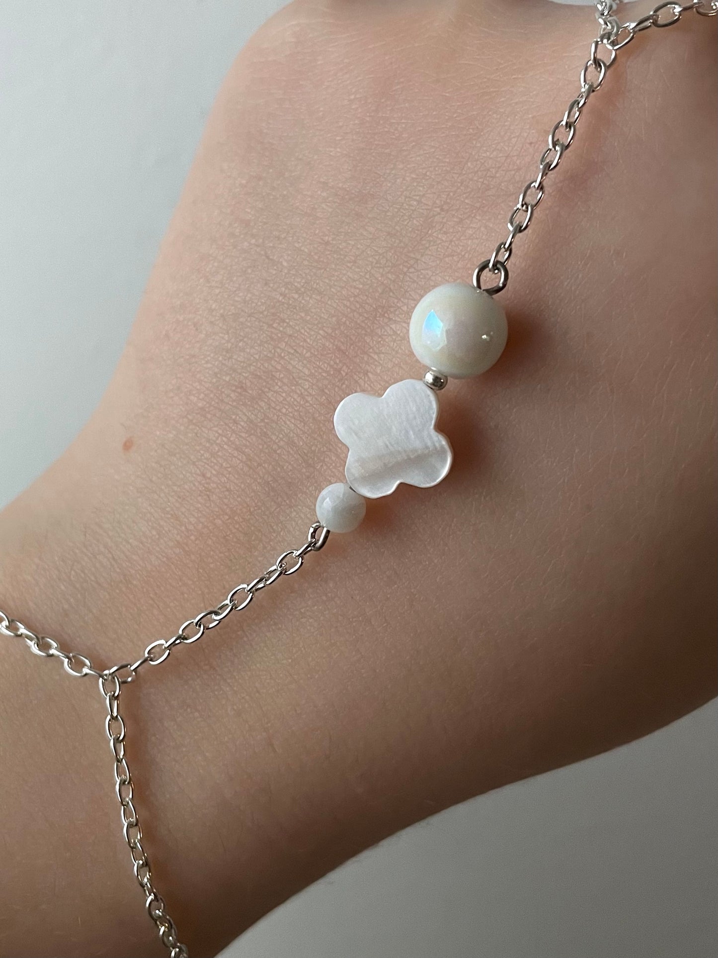 Hand Chain Bracelet, Stainless steel