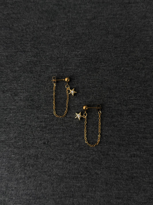 Nyla Star Chains, gold
