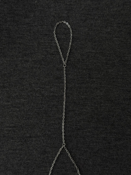 Hand Chain, silver