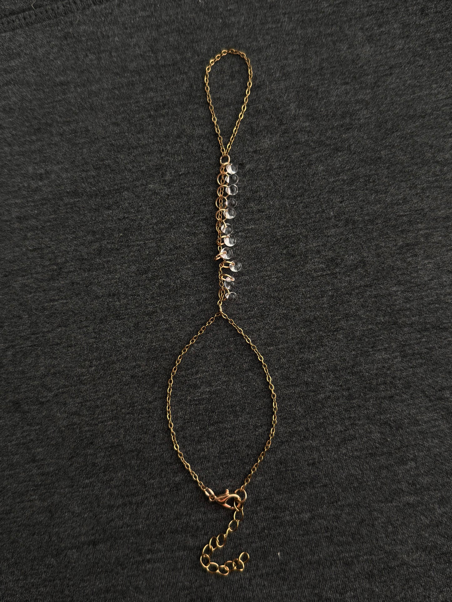 Ibiza Hand Chain, gold