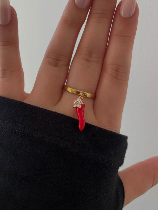 Hot Bloom Ring