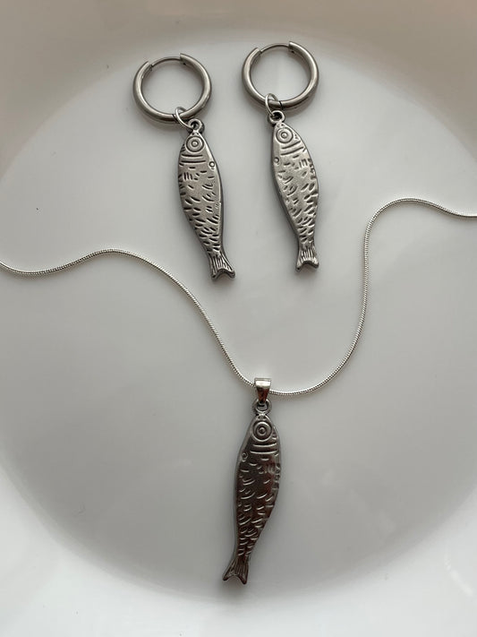 The Nerida set, silver