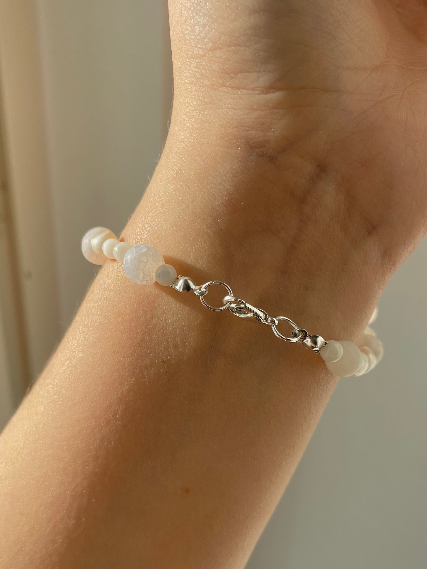 Frosted Pearl bracelet