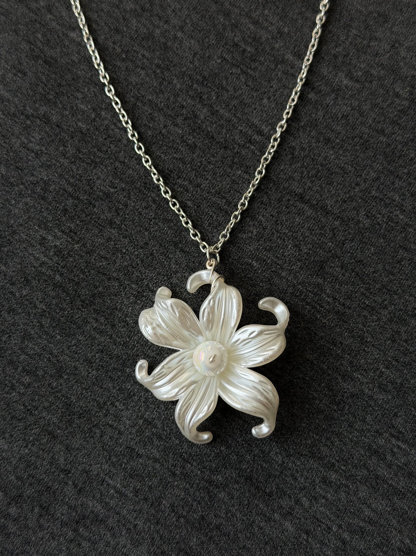 Sorelle Necklace, silver