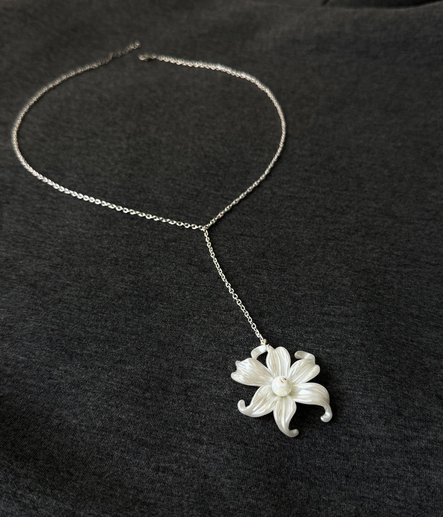 Alira Necklace, silver