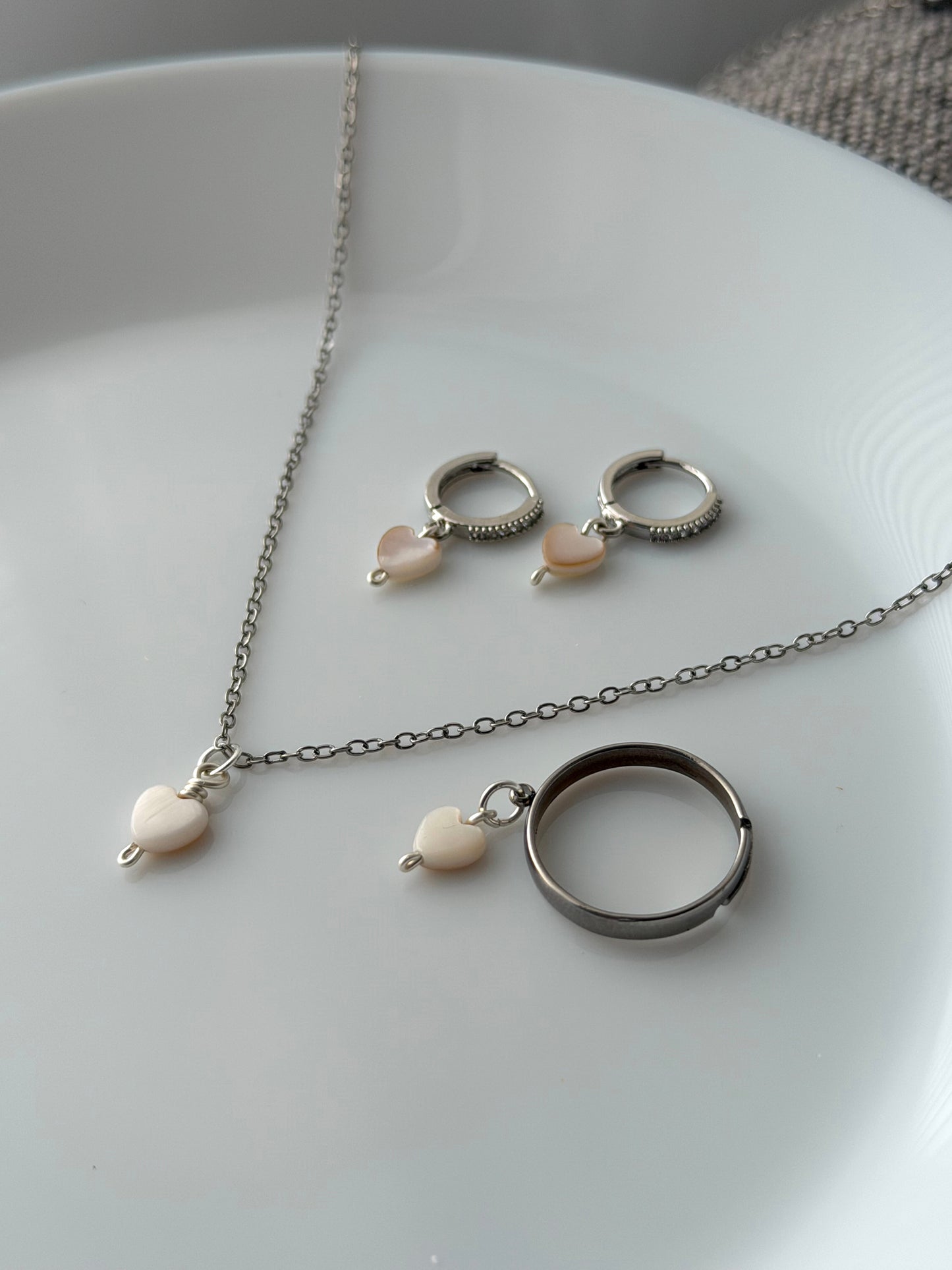 Sweetheart Set, silver