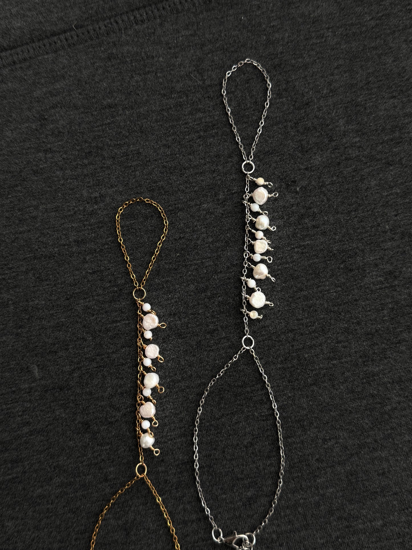 Amalfi Hand Chain, silver