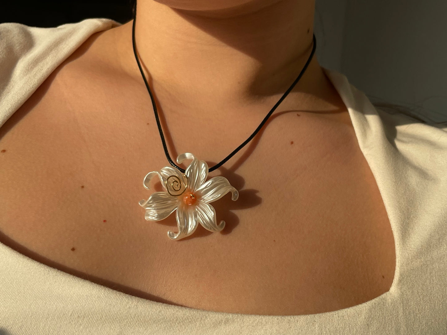 Lunaria Blossom Necklace