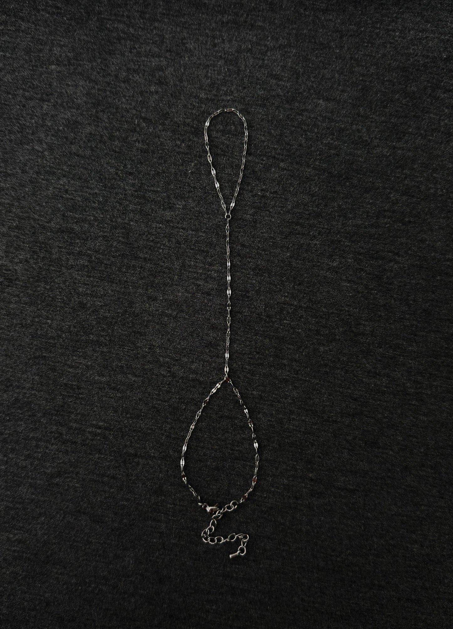 Serena Hand Chain, silver