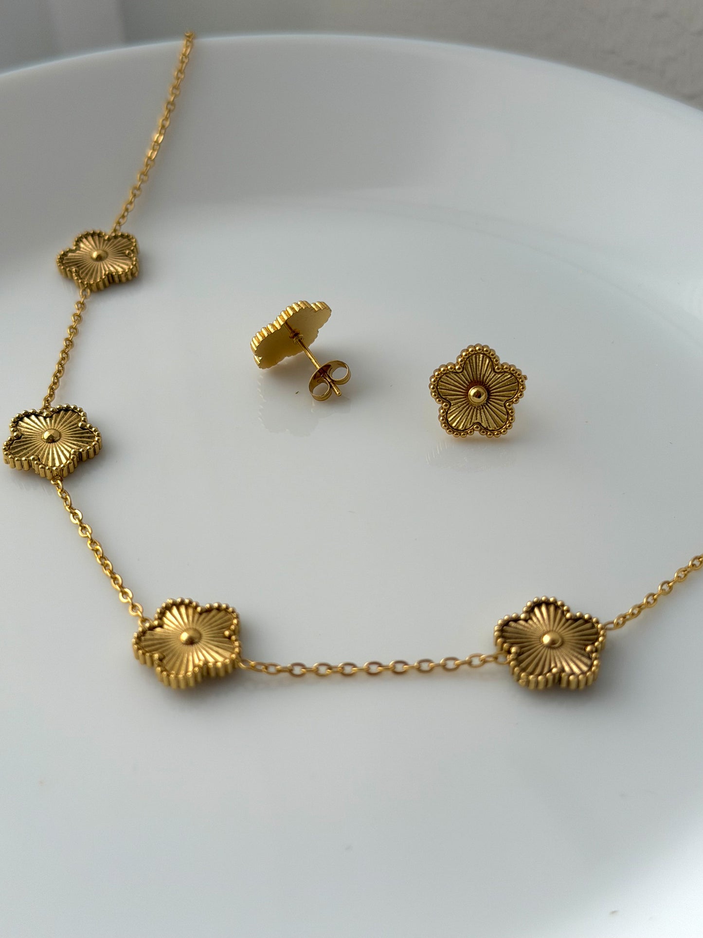 Golden Petals - Set, gold