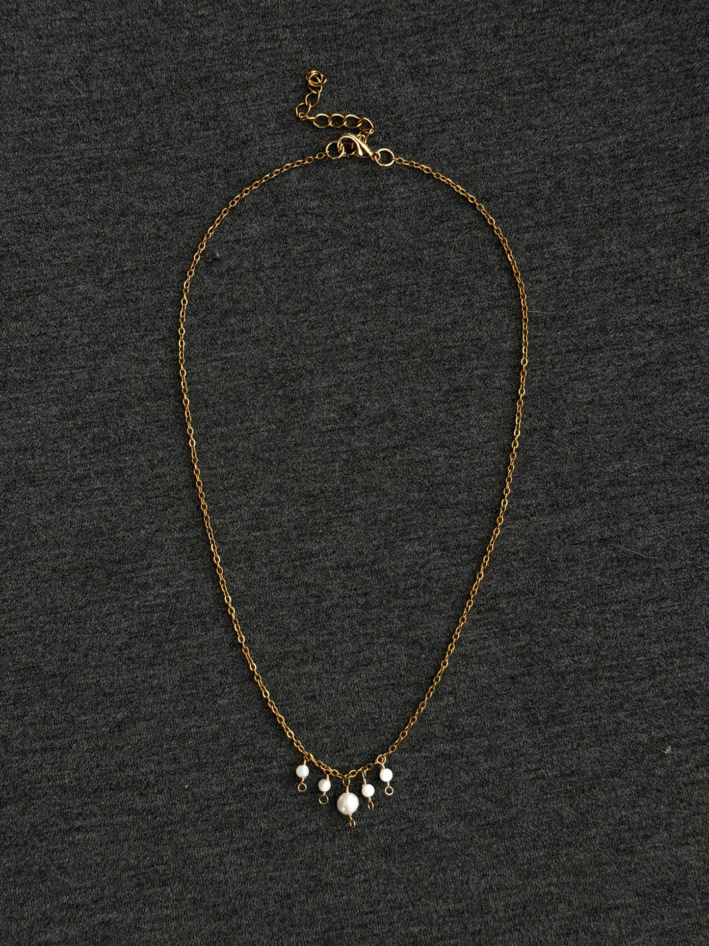 Marina Necklace, gold
