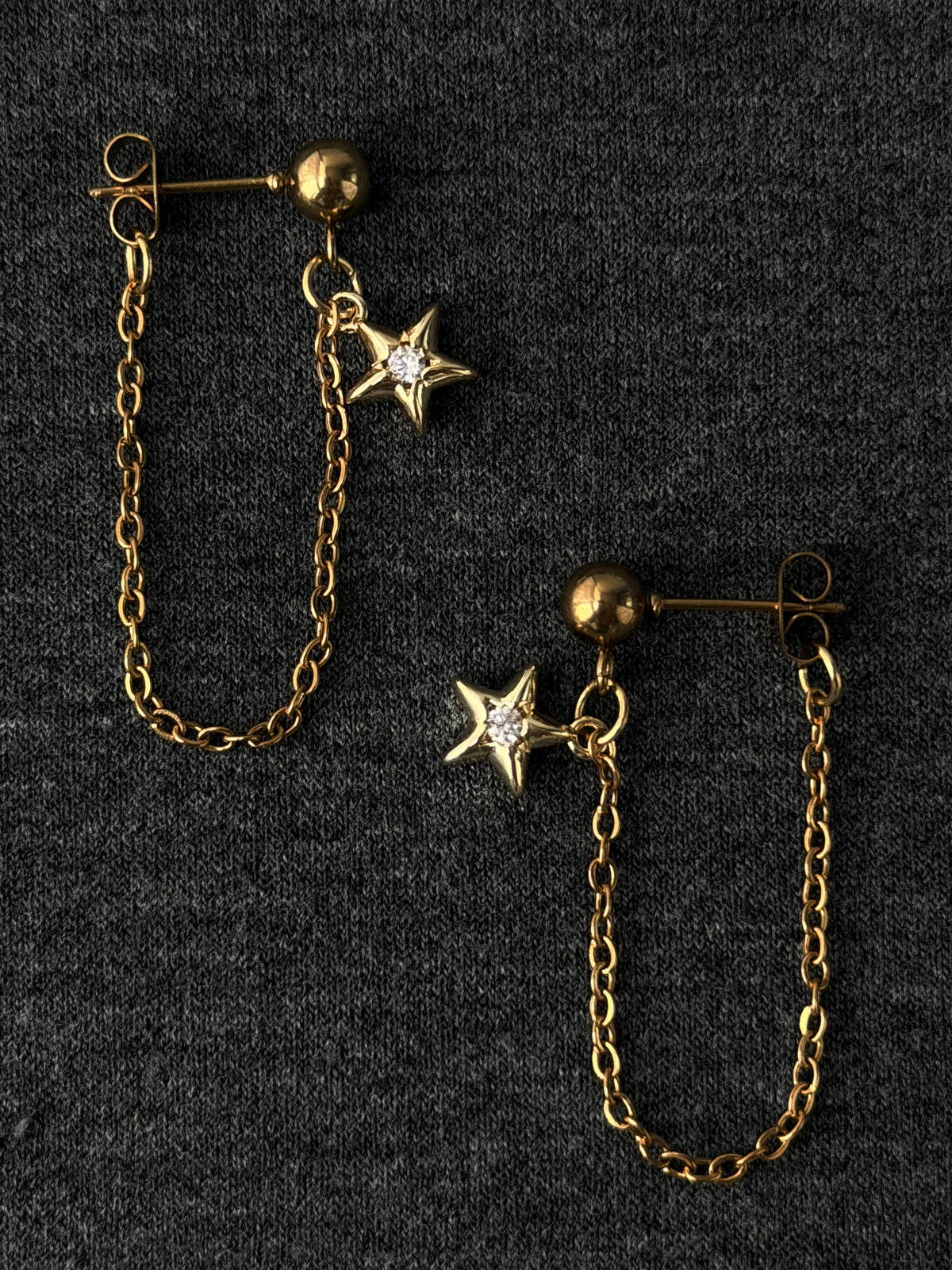 Nyla Star Chains, gold