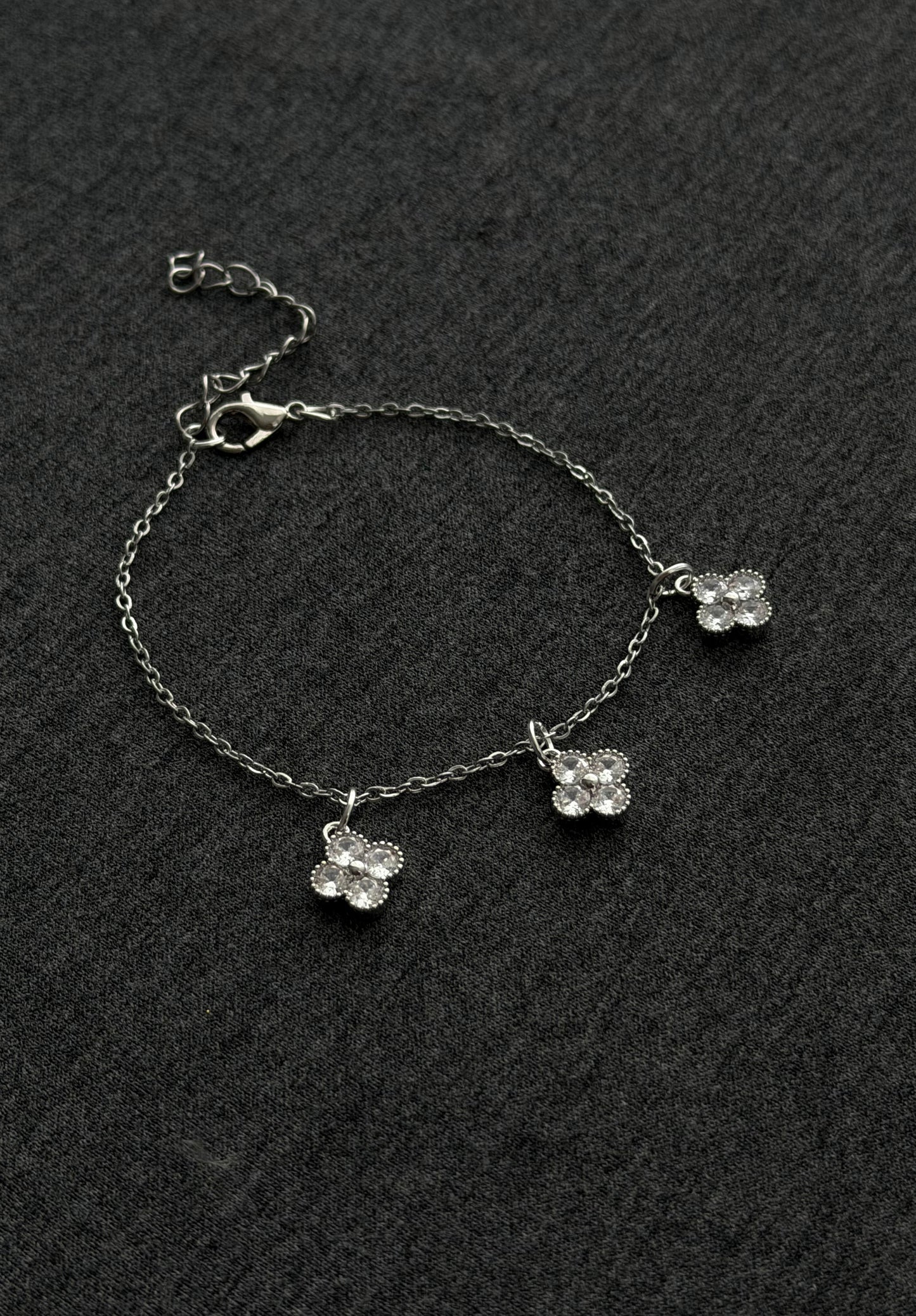 Valencia bracelet, silver