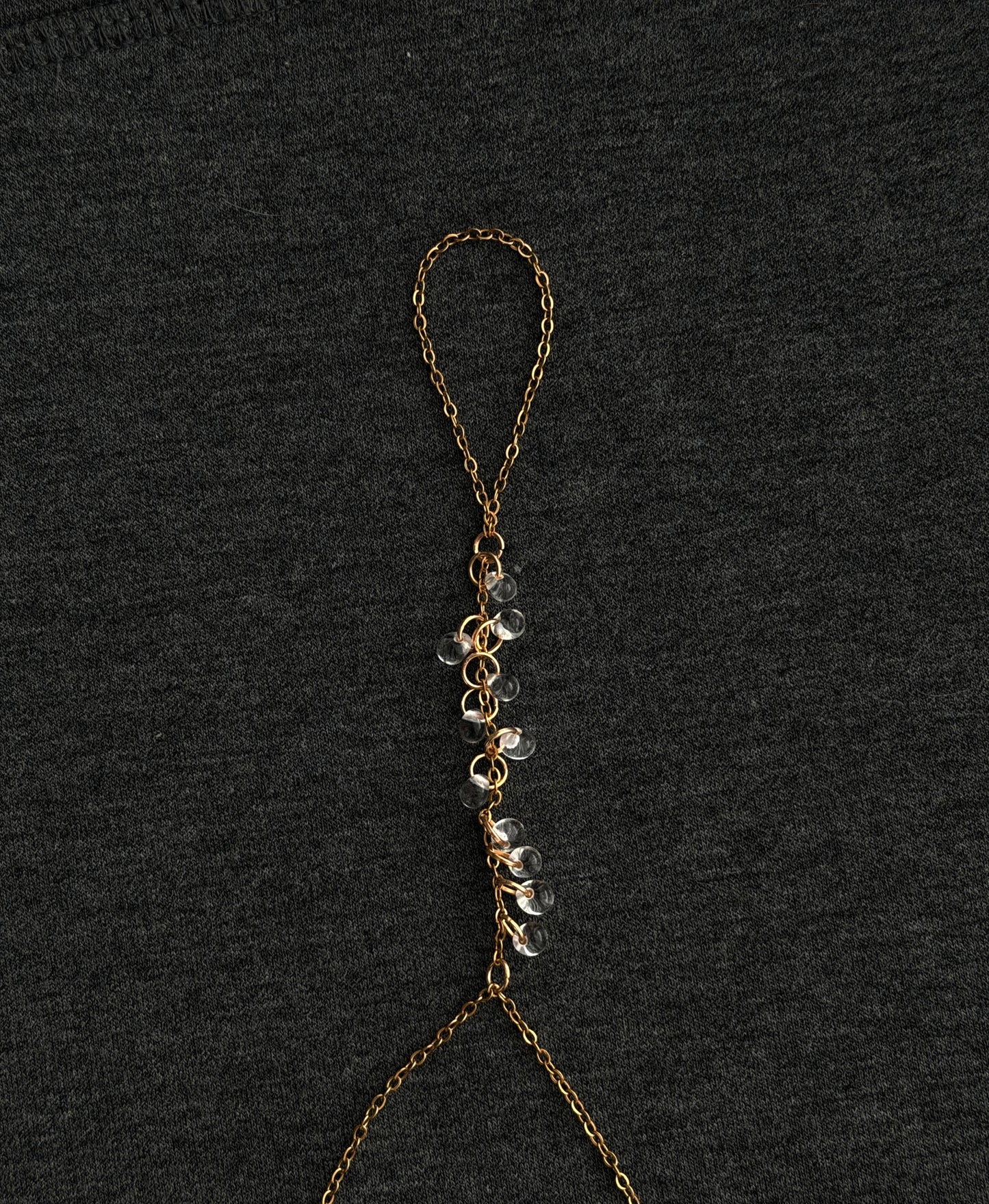 Ibiza Hand Chain, gold