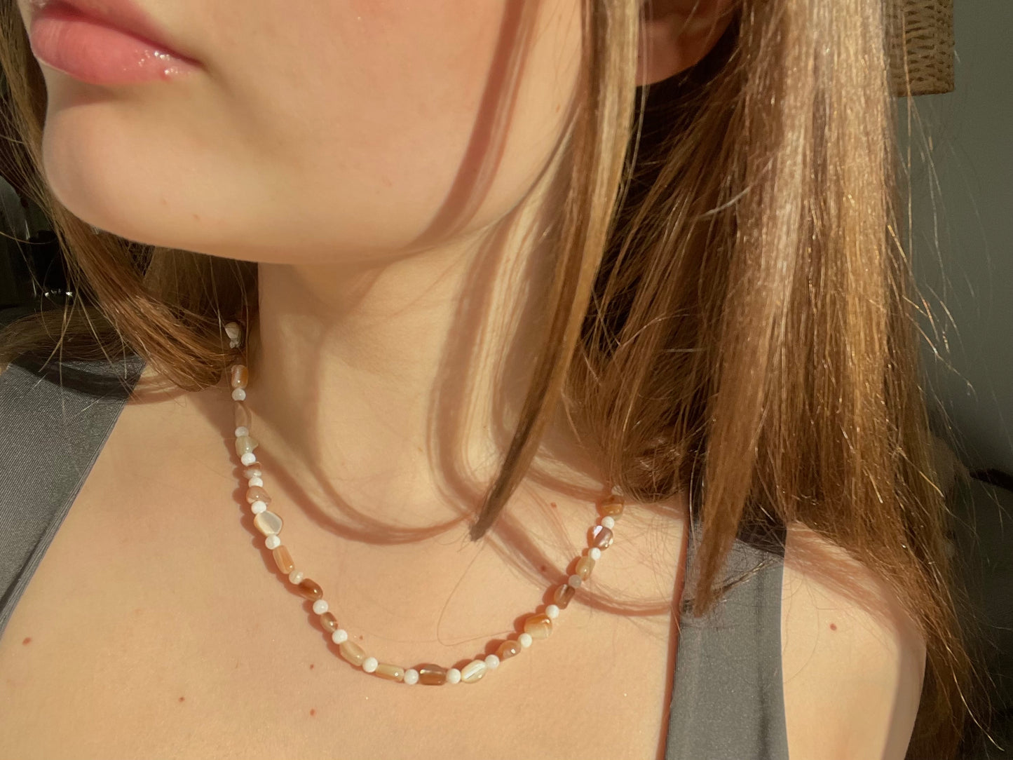 Golden Shore necklace
