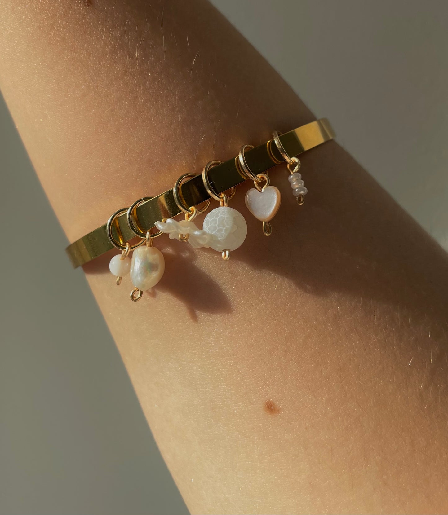 Delilah bangle, gold