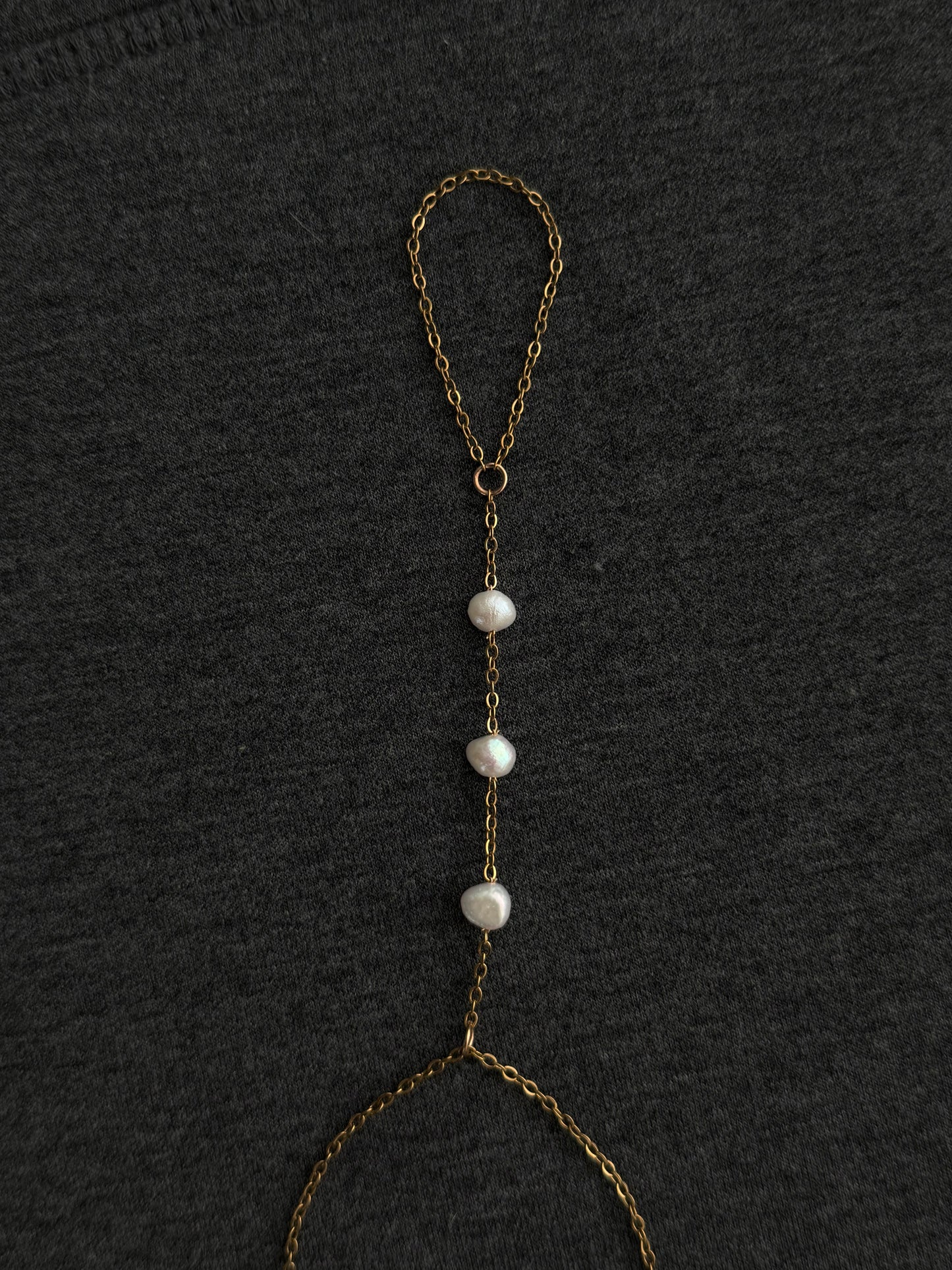 Alora Hand Chain, gold