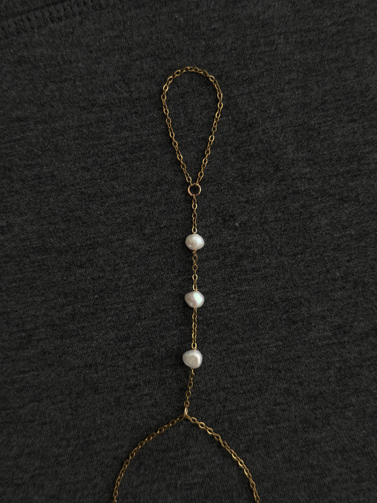 Alora Hand Chain, gold