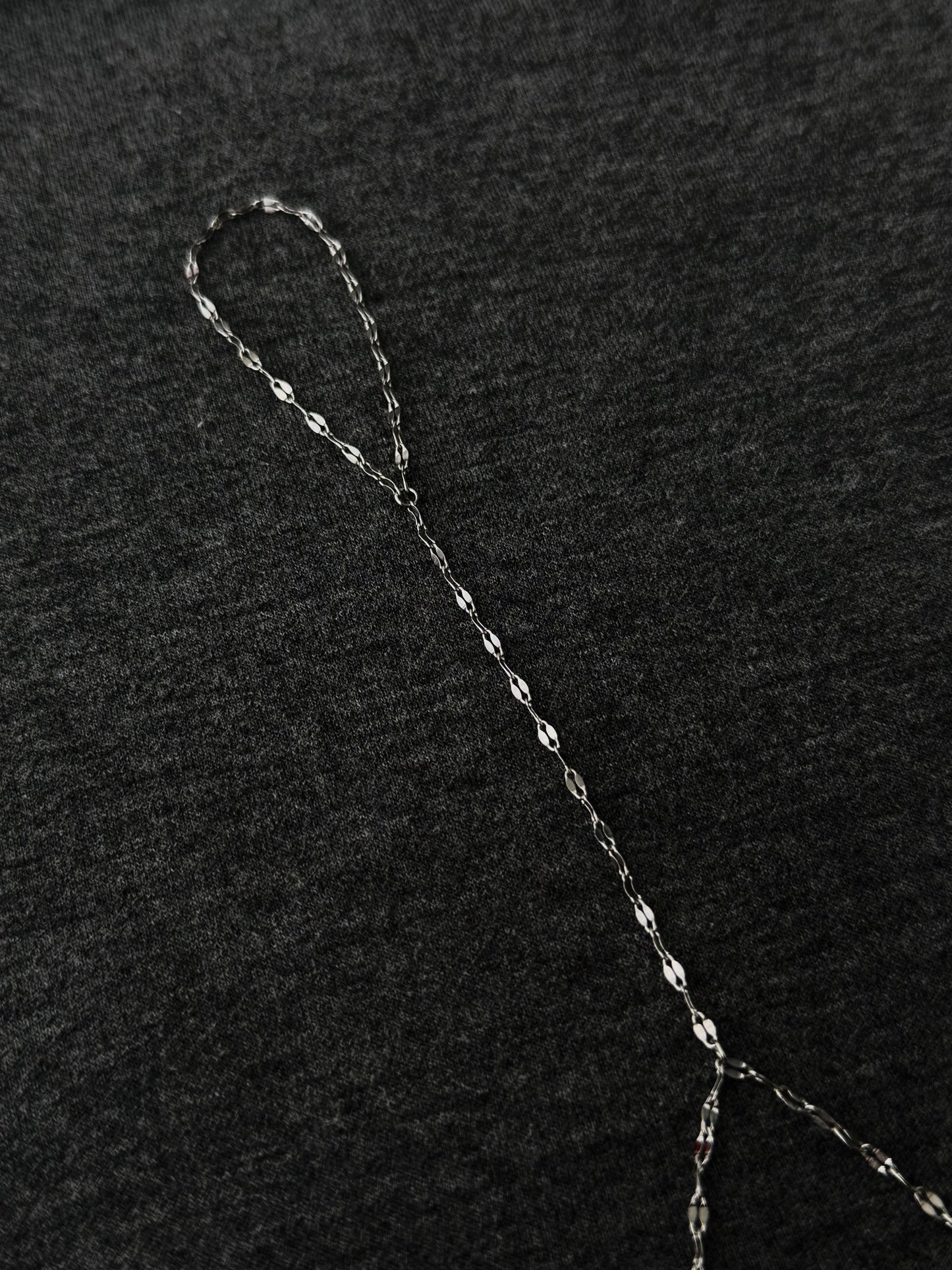 Serena Hand Chain, silver