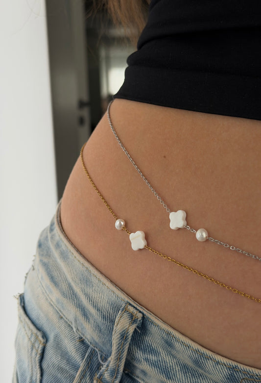 Lilo Waist Chain, gold/silver
