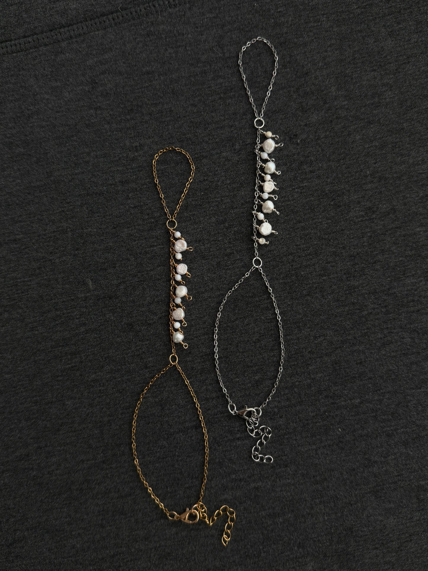 Amalfi Hand Chain, silver