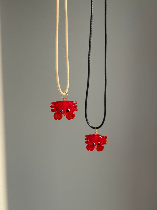 Crabella Crab Necklace