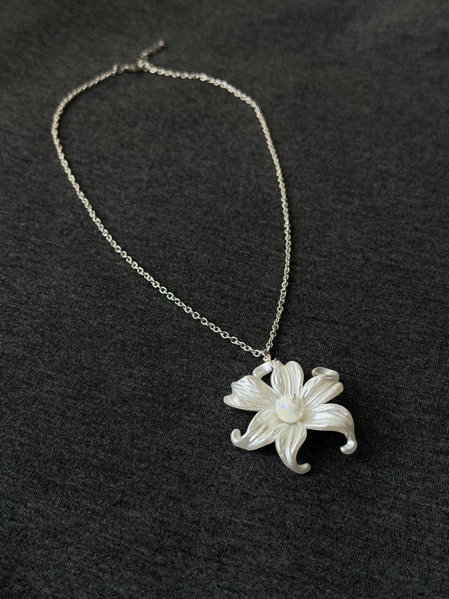 Sorelle Necklace, silver