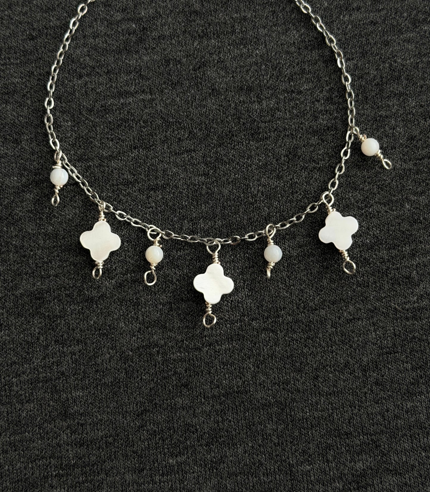 Capri bracelet, silver