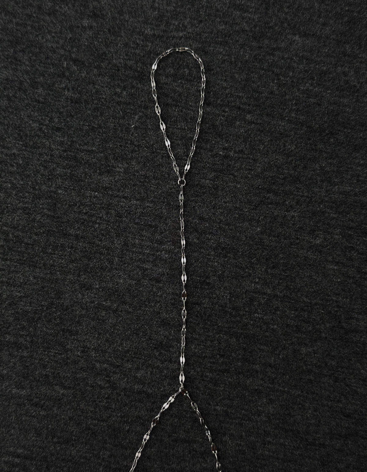 Serena Hand Chain, silver