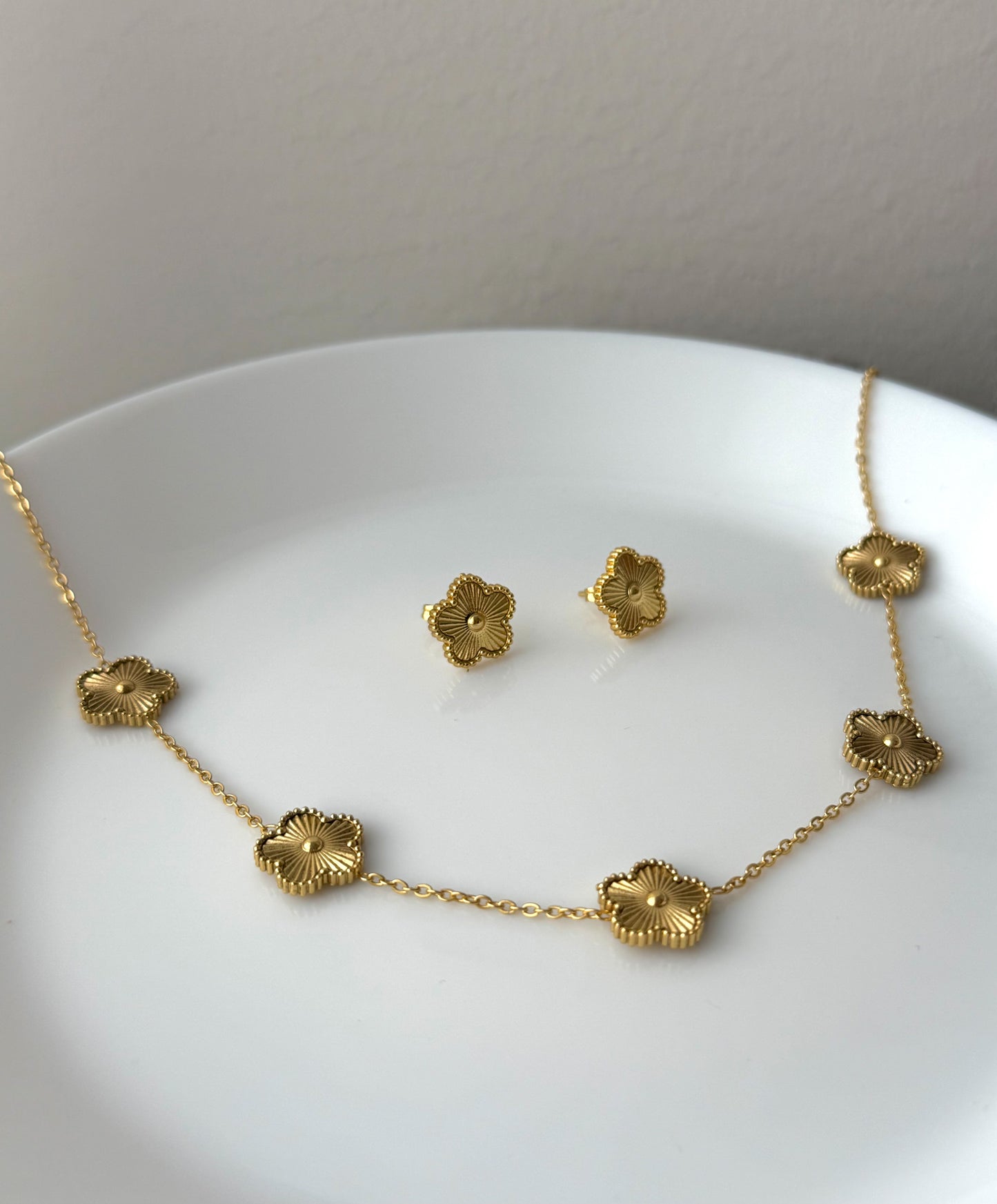 Golden Petals - Set, gold