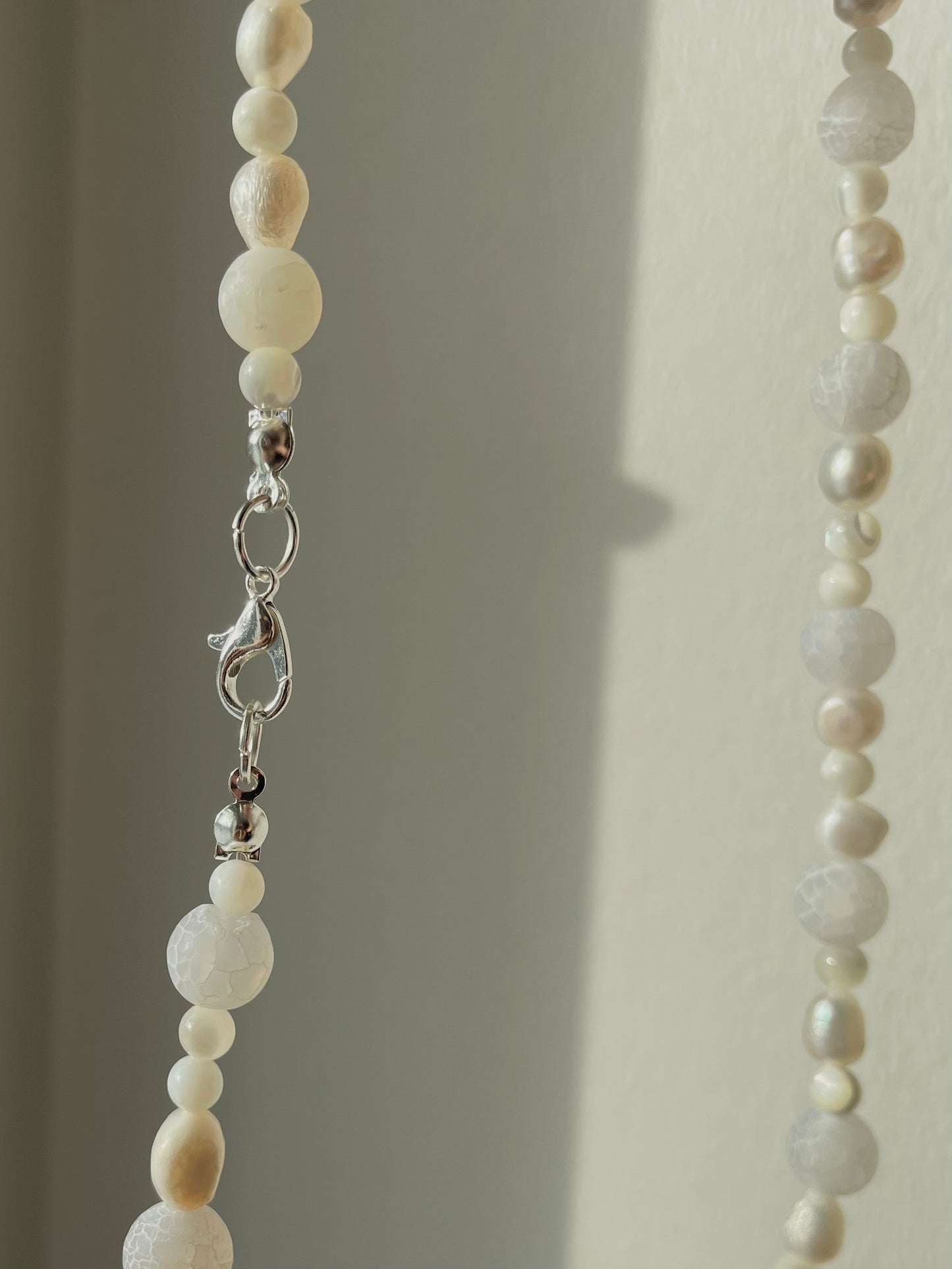 Frosted Pearl necklace